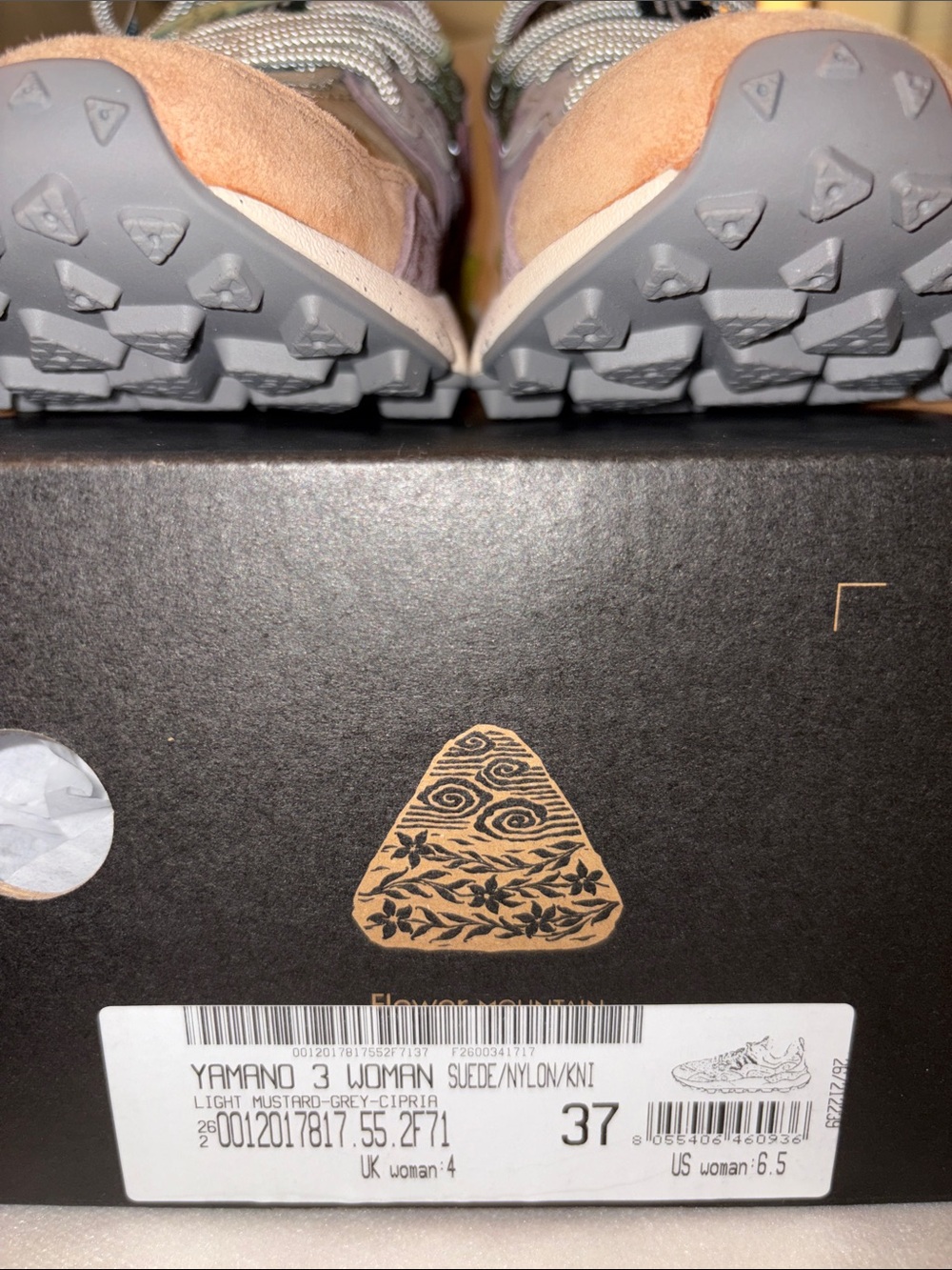 NWT Flower Mountain Yamano 3 Sneaker in Leopard- Light Mustard - Grey - Cipria - Picture 10 of 16
